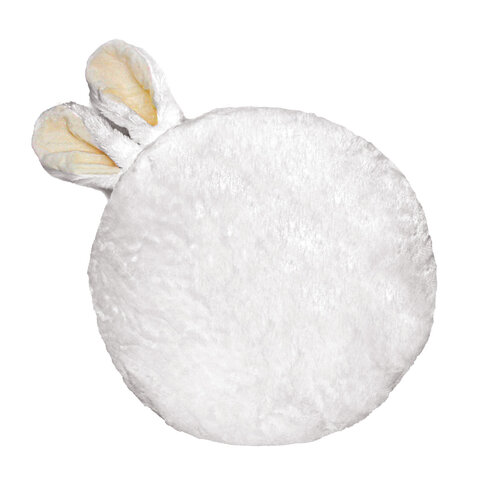 Domarex Vankúšik Soft Bunny plus biela, priemer 35 cm