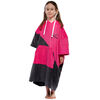 Kinder Surf Poncho Double Rosa, 60 x 80 cm