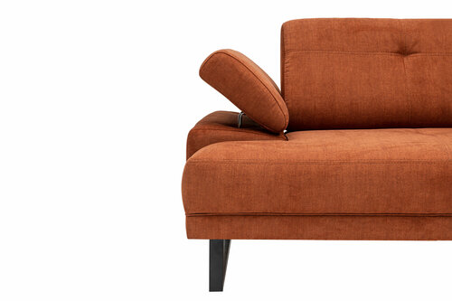 Ecksofa Mustang Small Right Orange