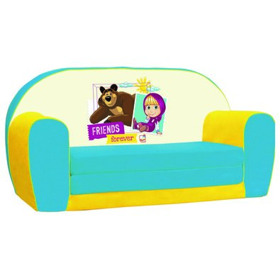 Bino szétnyitható kanapéágy, Mása és a medve, 42 x 78 x 36 cm