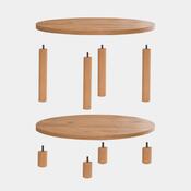 Couchtisch Roby Atlantic Pine
