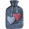 Termoska s fleece ovitkom Srce