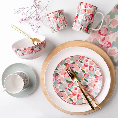 Altom Porcelanasti desertni krožnik Grace 20,5 cm,set 6 kosov