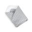 Bellatex Дитяче обгортання в горошок сіре, 75 x 75см, 75 x 75 см