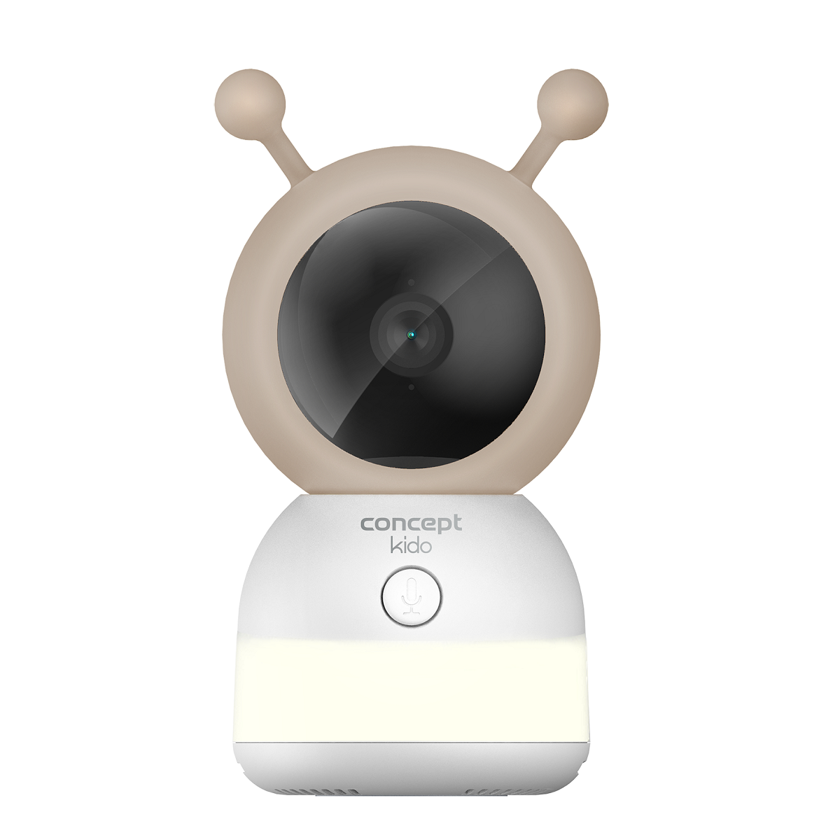 Fotografie Concept KD0010 dětská video chůvička s LED světlem KIDO s propojením do monitoru a mobilní aplikace