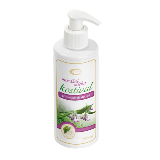 Topvet Kostihojové masážne mlieko, 200 ml