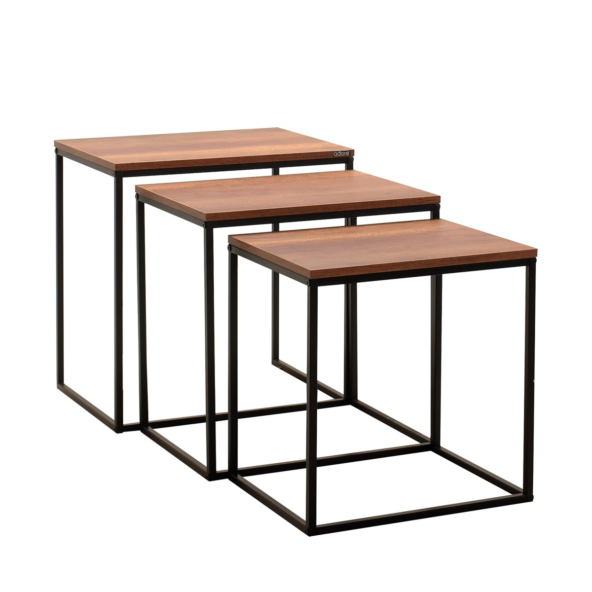Product detail of Odkládací stolek SHP 933 Walnut, 3 ks