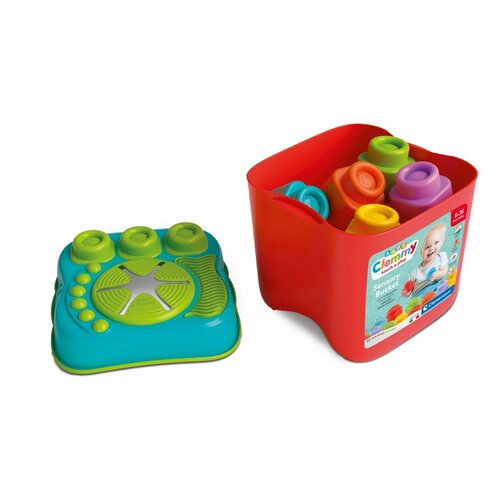 Clementoni Clemmy baby - găleată senzorială cublocuri