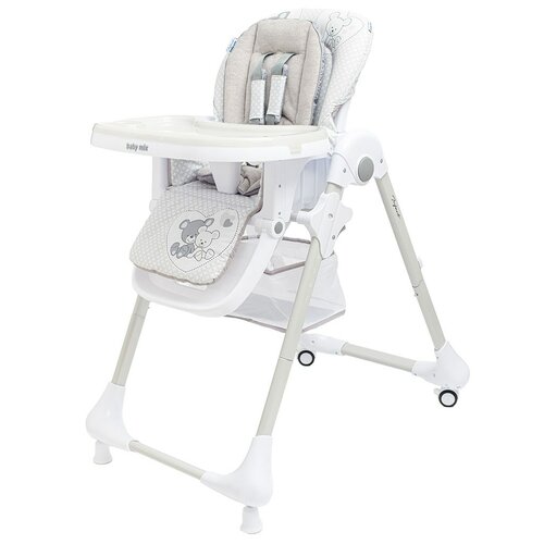 Baby Mix gyerek etetőszék, szürke