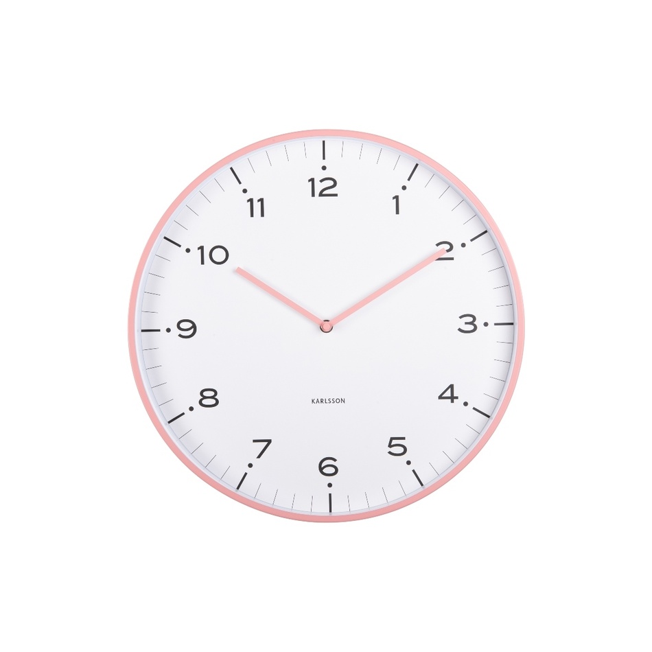 Karlsson 6011PI design falióra rózsaszín, átmérő40 cm akciós termékkép 1