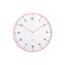 Karlsson 6011PI ceas de perete design roz,diametru 40 cm
