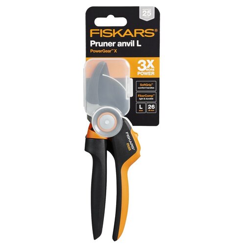 Fiskars PowerGear X PX93 Jednočepeľové záhradné nožnice, prevodové L