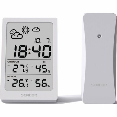 Sencor SWS 2300 W meteostanice, bílá