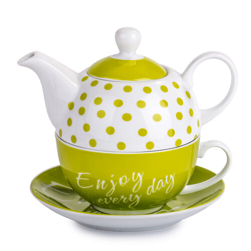 3-dielna čajová súprava Enjoy Lemon