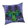 Jerry Fabrics Polštářek Minecraft Creeper rush, 40 x 40 cm