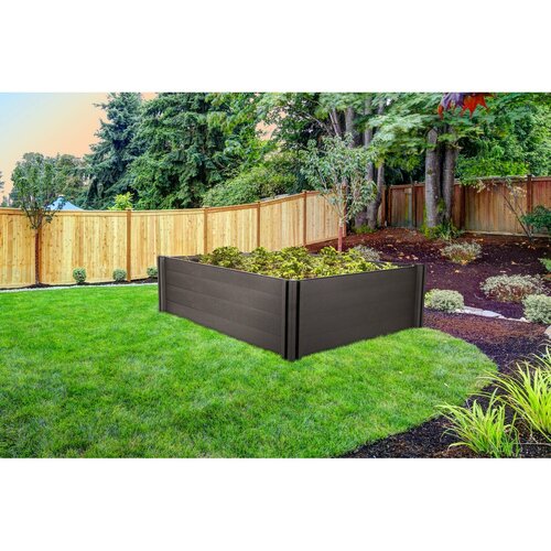 Emelt virágágyás G21 Crop 183 x 68 x 54, WPC, Eben