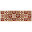Tischläufer Herz rot, 32 x 96 cm