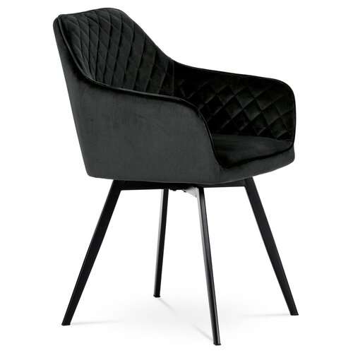 Set de scaune de sufragerie DCH-425 BK4, 2 buc.
