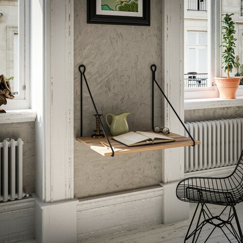 Pracovní stůl Tuna Walnut and Black