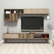 Ściana telewizyjna Milan Walnut
