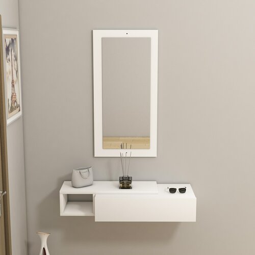 Raft decorativ Vien White
