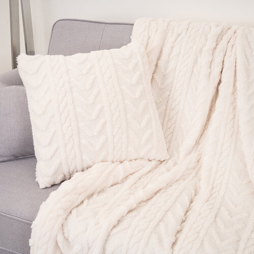 4Home Poszewka na poduszkę Cozy Knit, 45 x 45 cm
