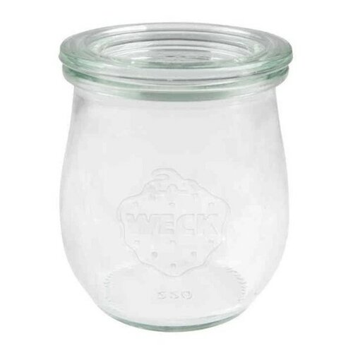 Weck 6-delni set kozarcev za vlaganje Tulpe 1062ml s priborom, pr. 100 mm
