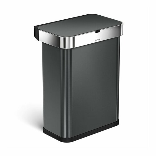 Obrázok Simplehuman ST2035, 58 L, čierna oceľ