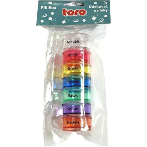 Toro Dozator pentru medicamente, 7 zile