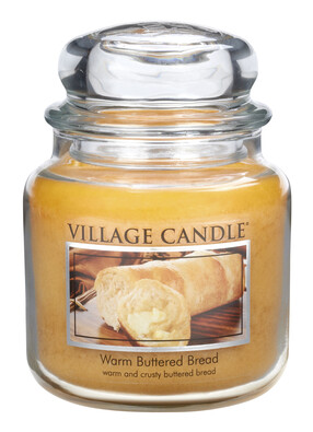 Village Candle Vonná svíčka Teplé houstičky - Warm Buttered Bread, 397 g