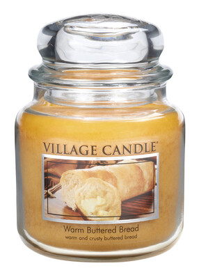 Village Candle Vonná sviečka Teplé žemličky - Warm Buttered Bread, 397 g