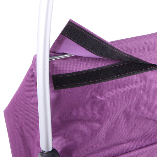 Nákupná taška na kolieskach Malaga, fialová
