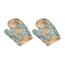 Mănușă de bucătărie Bellatex Monstera gri, 28 x 18 cm, 2 buc