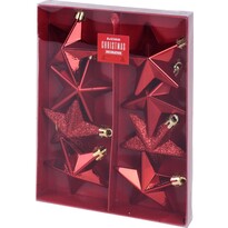 Set decorațiuni de Crăciun Alcamo, roșu, 8 buc. Set decorațiuni de Crăciun Alcamo, roșu, 8 buc.
