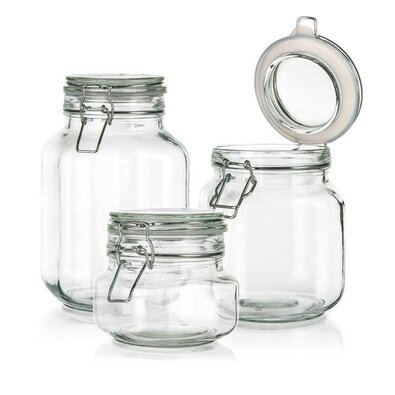 Banquet Set of hermetic containers Erea  0,5 + 1 +2 l