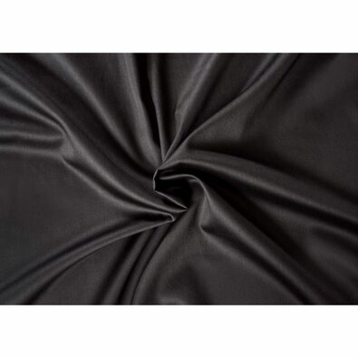 Kvalitex Satenasto rjuhe Luxury collection črna,120 x 200 cm + 22 cm