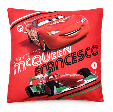Vankúšik Cars McQueen Francesco, 40 x 40 cm