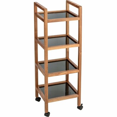 Wenko FONDI Mobilný regál – 4 police