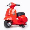 Baby Mix Baby motocykl elektryczny Vespa, czerwony