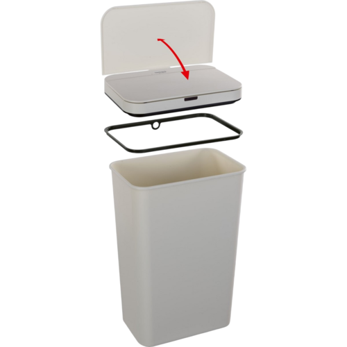 Lamart LT8109 Bezdotykový koš Sensor 50 l, krémová