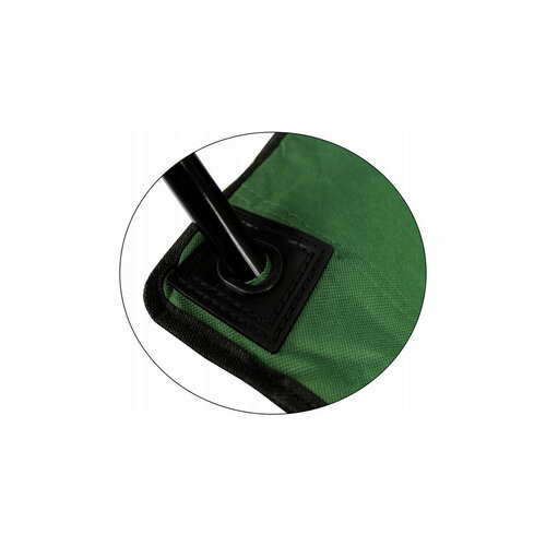 Scaun de pescuit, 50 x 50 x 80 cm, verde