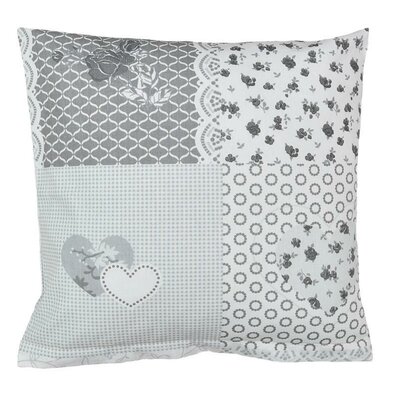 Bellatex Prevleka za blazino Srdce patchwork, 40 x60 cm