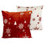4Home Prevleka za blazino Happy winter, 40 x 40 cm, komplet 2 kos