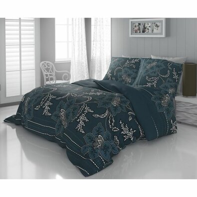Kvalitex Satenasto posteljnino Luxury collectionMoya zelena, 140 x 200 cm, 70 x 90 cm
