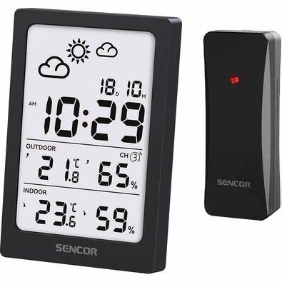 Sencor SWS 2300 B meteostanice, černá