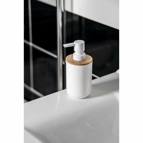AQUALINE 7578 Snow szappanadagoló álló  350 ml, fehér termék 2. képe