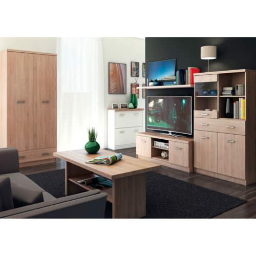 TV stolík TOPTY 2D, dub Sonoma