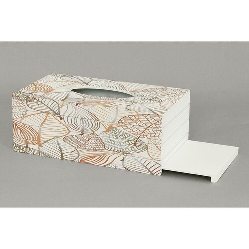 Leafs zsebkendőtartó doboz, 24,5 cm