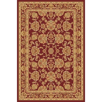 Habitat Kusový koberec Super Antique frame červená, 135 x 195 cm