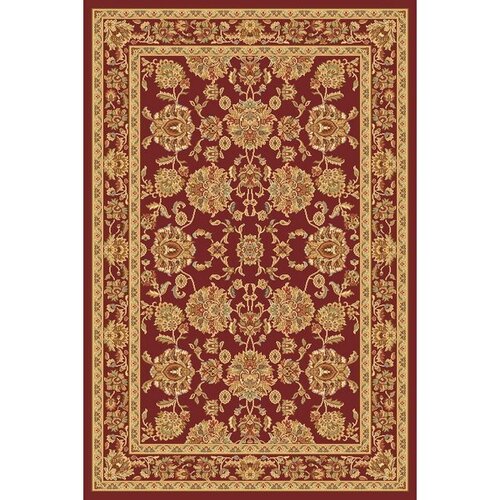 Habitat Kusový koberec Super Antique frame červená, 135 x 195 cm